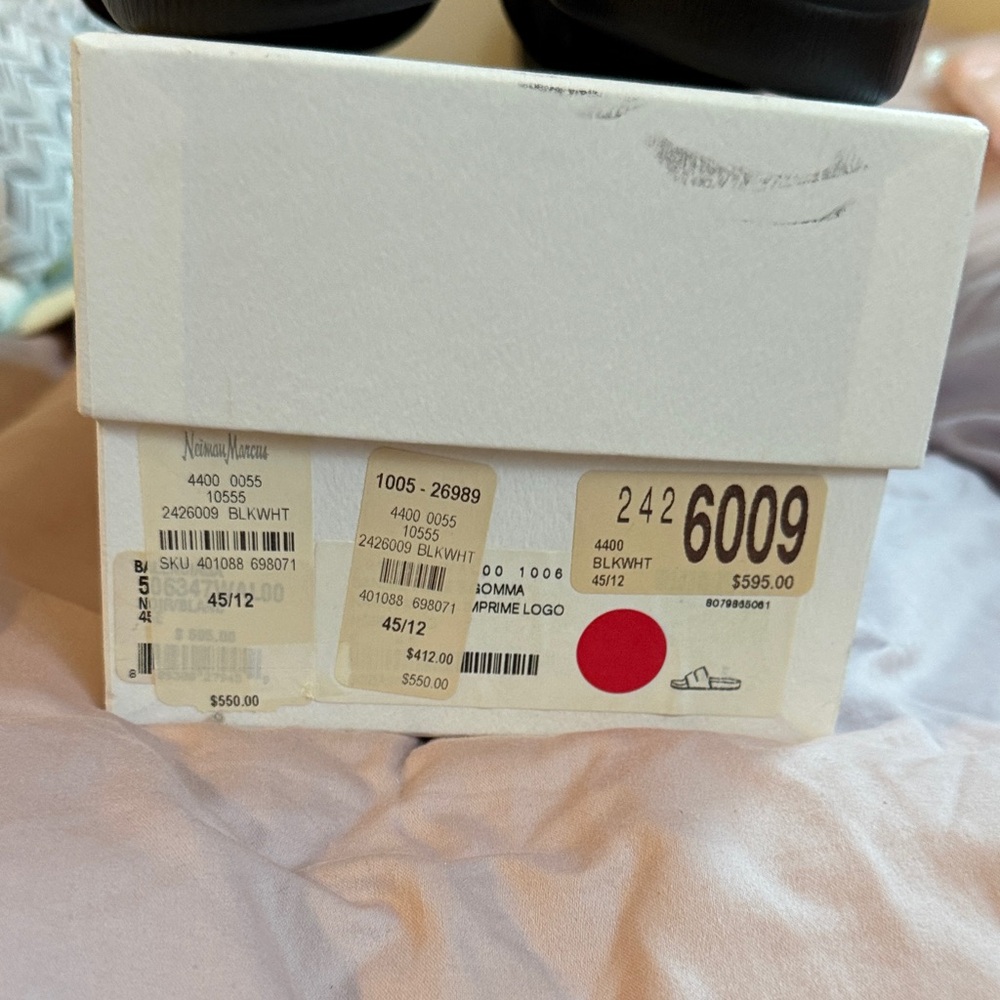 Balenciaga Black Logo Slides - Picture 3 of 5